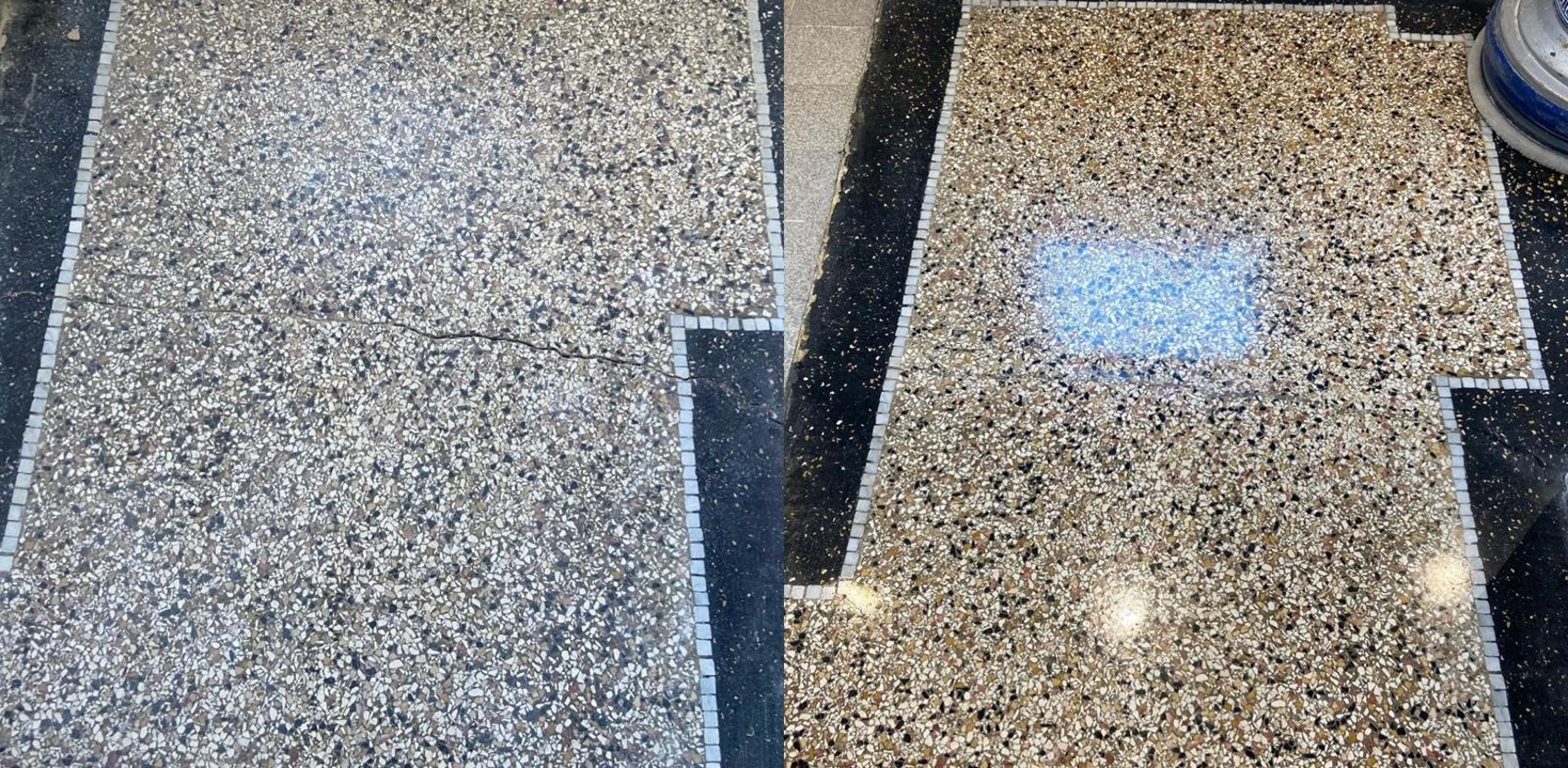 Wie reinigt man Terrazzo-Böden